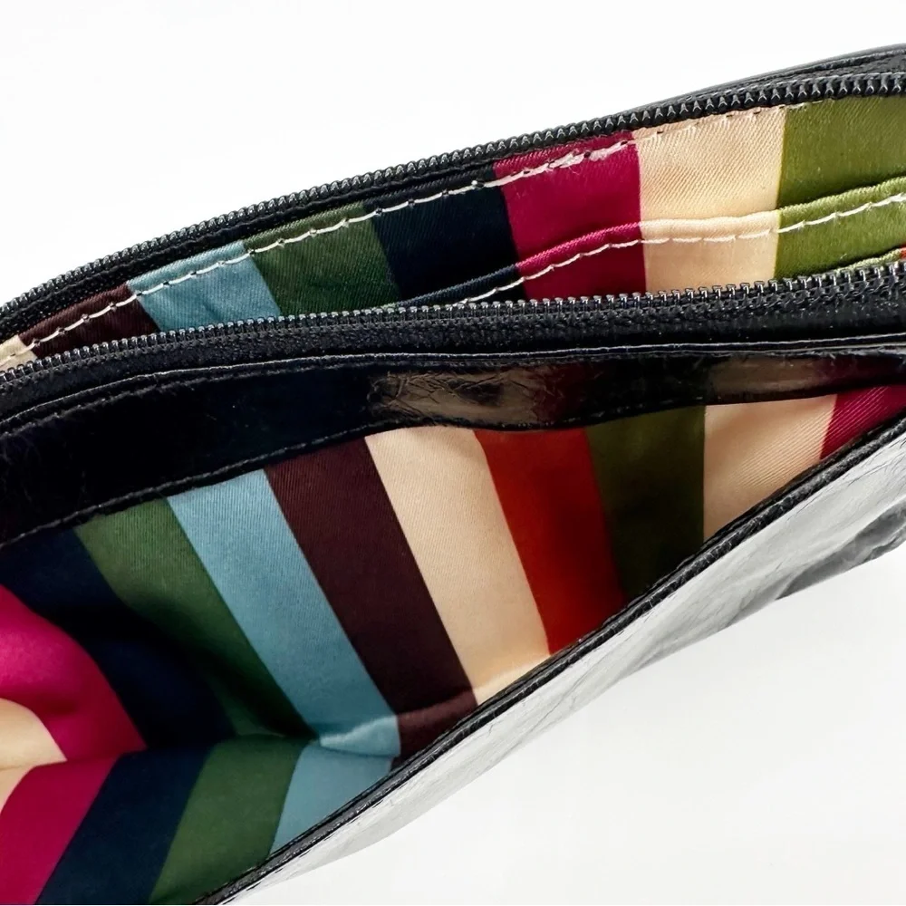 Coach Vintage Leather Double Zip Wallet #47894